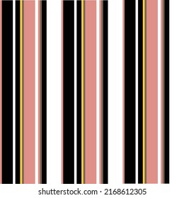 Vertical striped pattern, geometric color line seamless design
