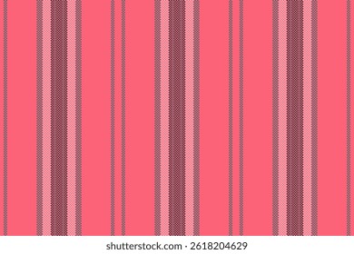 Padrão listrado vertical em tons de rosa. Ideal para design têxtil, fundos ou adicionar um toque de estilo aos seus projetos criativos. efeito Textura.
