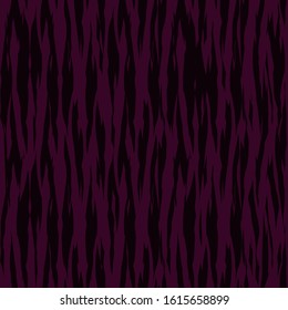 Vertical striped seamless pattern. Freehand surface print. Organic, natural camouflage texture. Handdrawn modern background. Repeating irregular brush stripes motif. Vector abstract graphic wallpaper