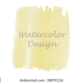 Vertical striped watercolor background. Made in a vector.