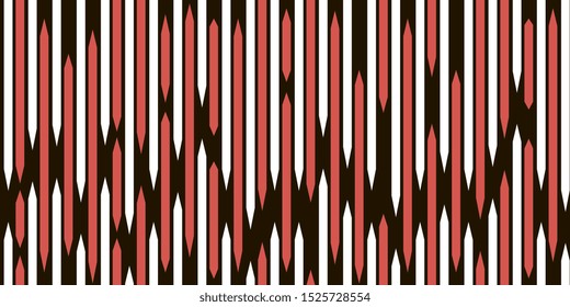 Vertical stripes. Abstract seamless background. Retro texture. Stripes. Seamless background. Creative background. Strips of different lengths. Vector graphics. EPS-10