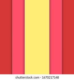 vertical stripes paper cut vector background