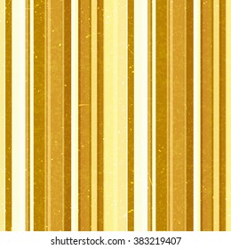 Vertical stripes pattern, seamless texture background. Ideal for printing onto fabric and paper or decoration. Yellow, gold color. 