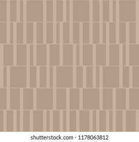 Vertical stripes pattern vector. Design beige on light brown background. Design print for wallpaper, textile, background. Set 7