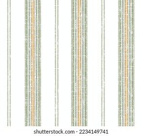 Vertical stripes pattern vector. Seamless lines spring stripes on white textured background.