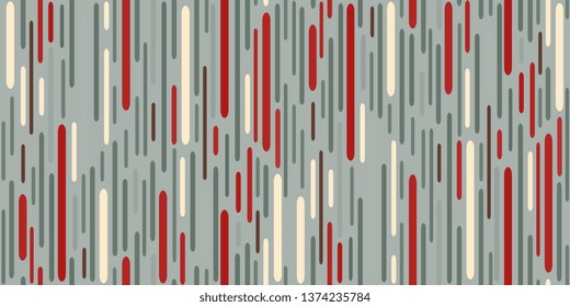 Vertical stripes. Retro texture. Stripes. Seamless background. Creative background. Strips of different lengths. Vector graphics