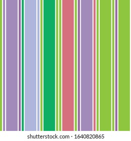 Vertical Stripes Seamless Pattern. Autumn Winter Business Suit Vertical Line Pattern. Male, Female, Childrens Modern Fashion Print. Cool Lines Endless Design. Summer, Spring Seamless Stripes Texture