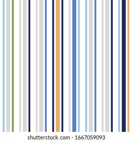 Vertical Stripes Seamless Pattern. Autumn Winter Business Suit Vertical Line Pattern. Summer, Spring Seamless Stripes Texture Male, Female, Childrens Modern Fashion Print. Cool Lines Endless Design.