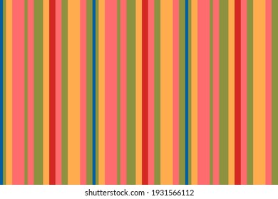 Vertical stripes seamless pattern. Lines vector abstract design. Stripe texture suitable for fashion textiles.
