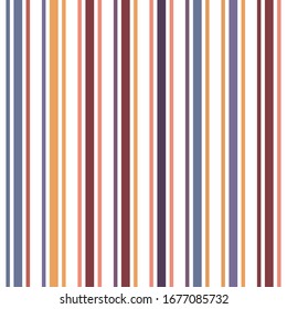 Vertical Stripes Seamless Pattern. Male, Female, Childrens Modern Fashion Print. Cool Lines Endless Design. Autumn Winter Business Suit Vertical Line Pattern. Summer, Spring Seamless Stripes Texture