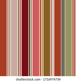 Vertical Stripes Seamless Pattern. Modern Fashion Print. Autumn Winter Vertical Line Pattern. Summer, Spring Seamless Stripes Texture Cool Lines Endless Design.