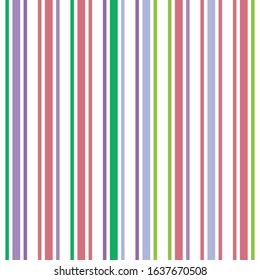 Vertical Stripes Seamless Pattern. Summer, Spring Seamless Stripes Texture Male, Female, Childrens Modern Fashion Fabric. Cool Lines Endless Design. Autumn Winter Business Suit Vertical Line Pattern.
