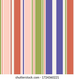 Vertical Stripes Seamless Pattern. Summer, Spring Seamless Stripes Texture Cool Lines Endless Design. Male, Female, Childrens Modern Fashion Fabric. Autumn Winter Business Suit Vertical Line Pattern.