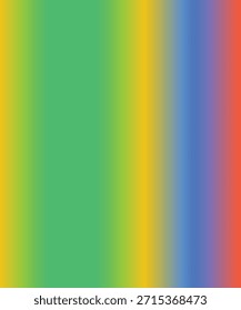 Rayas de Vertical con un gradiente de color suave que pasa de amarillo y verde a azul y rojo. Formato de Vector escalable adecuado para imprimir y...