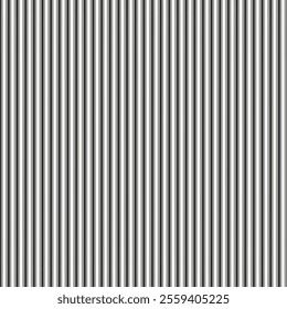 Vertical stripes texture. Seamless monochrome pattern. Minimal black and white design. Vector illustration.