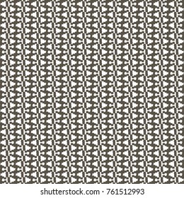 Vertical strips with geometric pattern. Monochrome decorative background. Abstract vector.
