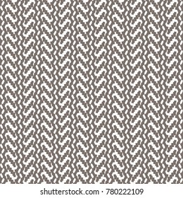Vertical strips with repeated and inverted decorations. Monochrome graphic pattern. Abstract vector.