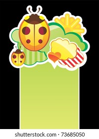 Vertical Summer Arrangement