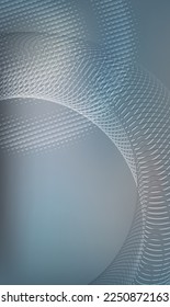 Vertical template background with light gradient halftone lines, dots and circle for glowing-theme poster, digital business banner, official invitation, hd poverpoint presentation. EPS10 vector