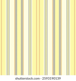 Vertical textile fabric background, improvement texture pattern vertical. Stripe lines stripe vector seamless in light yellow and yellow color.