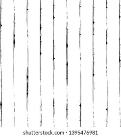 Vertical textured Stripes. Vector isolated grunge lines