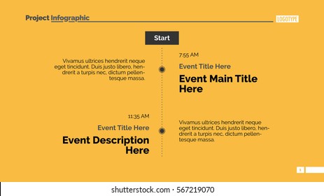Vertical timeline slide 1
