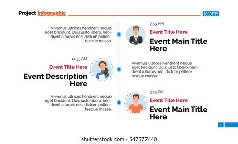 Vertical timeline slide 2