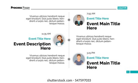 Vertical timeline slide 2