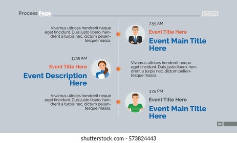 Vertical timeline slide 2
