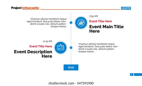 Vertical timeline slide 3