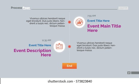 Vertical timeline slide 3