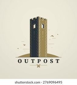 Vertical towers as symbols of personal autonomy and inner strength, expressing focus, self-reliance and individual stability without dependence on external structures.