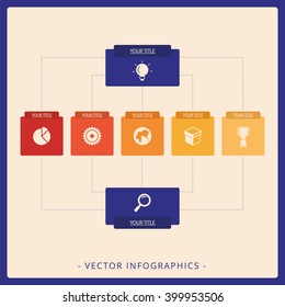 Vertical Tree Diagram Template