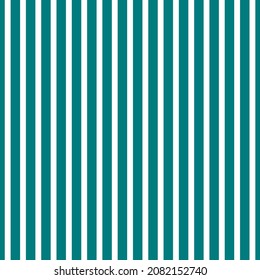 Vertical turquoise stripes on a white background. Seamless vector pattern for textiles, background, fabric, wallpaper, packaging paper.