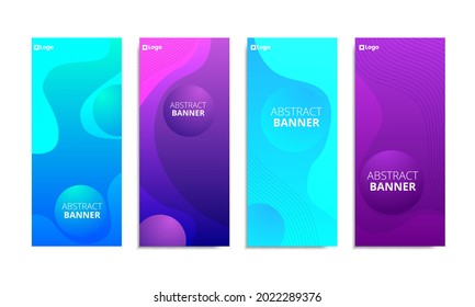 vertical vector colorful background with copy space