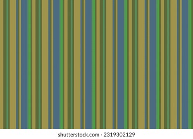 Vertical vector texture of pattern textile seamless with a lines fabric background stripe in lime and amber colors.
