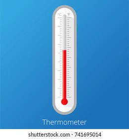 Vertical vector thermometer