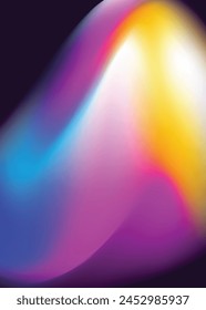 Vertical Vibrant gradient background vector.  Abstract trendy modern design
Wallpaper for landing page, covers, Brochures, flyers, Presentations,Banners. Vector illustration.