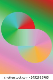 Vertical Vibrant gradient background vector.  Abstract trendy modern design
Wallpaper for landing page, covers, Brochures, flyers, Presentations,Banners. Vector illustration.