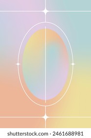 Vertical Vibrant gradient background vector.  Abstract trendy modern design wallpaper for landing page, covers, Brochures, flyers, Presentations,Banners. Vector illustration.