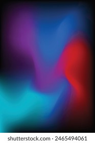 Vertical Vibrant gradient background vector.  Abstract trendy modern design wallpaper for landing page, covers, Brochures, flyers, Presentations,Banners. Vector illustration.