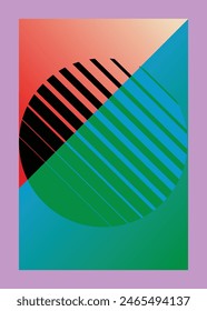 Vertical Vibrant gradient background vector.  Abstract trendy modern design wallpaper for landing page, covers, Brochures, flyers, Presentations,Banners. Vector illustration.
