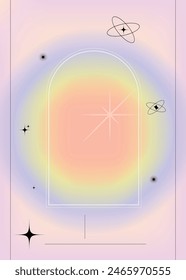 Vertical Vibrant gradient background vector.  Abstract trendy modern design wallpaper for landing page, covers, Brochures, flyers, Presentations,Poster, Banners. Vector illustration.