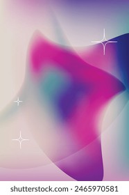 Vertical Vibrant gradient background vector.  Abstract trendy modern design wallpaper for landing page, covers, Brochures, flyers, Presentations,Poster, Banners. Vector illustration.