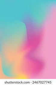 Vertical Vibrant gradient background vector.  Abstract trendy modern design wallpaper for landing page, covers, Brochures, flyers, Presentations,Poster, Banners. Vector illustration.