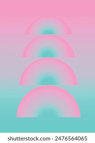 Vertical Vibrant gradient background vector.  Abstract trendy modern design wallpaper for landing page, covers, Brochures, flyers, Presentations,Poster, Banners. Vector art illustration.