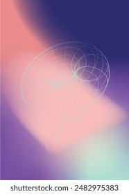 Vertical Vibrant gradient background vector.  Abstract trendy modern design wallpaper for landing page, covers, Brochures, flyers, Presentations,Poster, Banners. Vector art illustration.