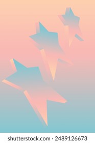 Vertical Vibrant gradient background vector. Abstract trendy modern design wallpaper for landing page, covers, Brochures, flyers, Presentations,Banners. Vector illustration.