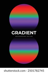 Vertical Vibrant gradient background vector. Abstract trendy modern design wallpaper for landing page, covers, Brochures, flyers, Presentations,Poster, Banners. Vector art illustration.