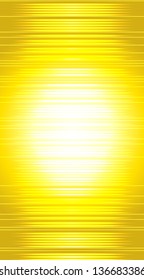 The vertical vibrant yellow rising sun abstraction / rising sun abstraction